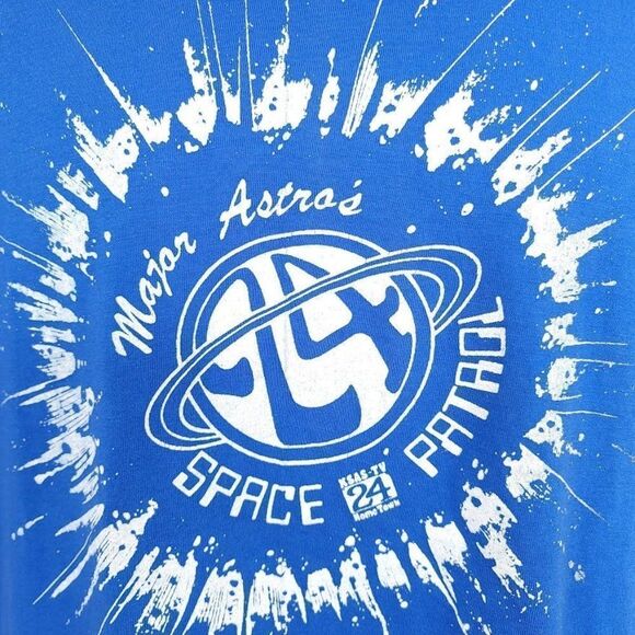 Major Astros Space Patrol T Shirt Vintage 80s KSAS TV Kansas Childrens Show - Picture 2 of 6